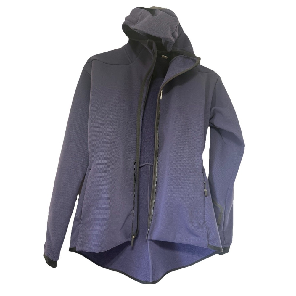 Adidas Women's Terrex Climaheat Ultimate Fleece Jacket Size M Black Droptail Ski